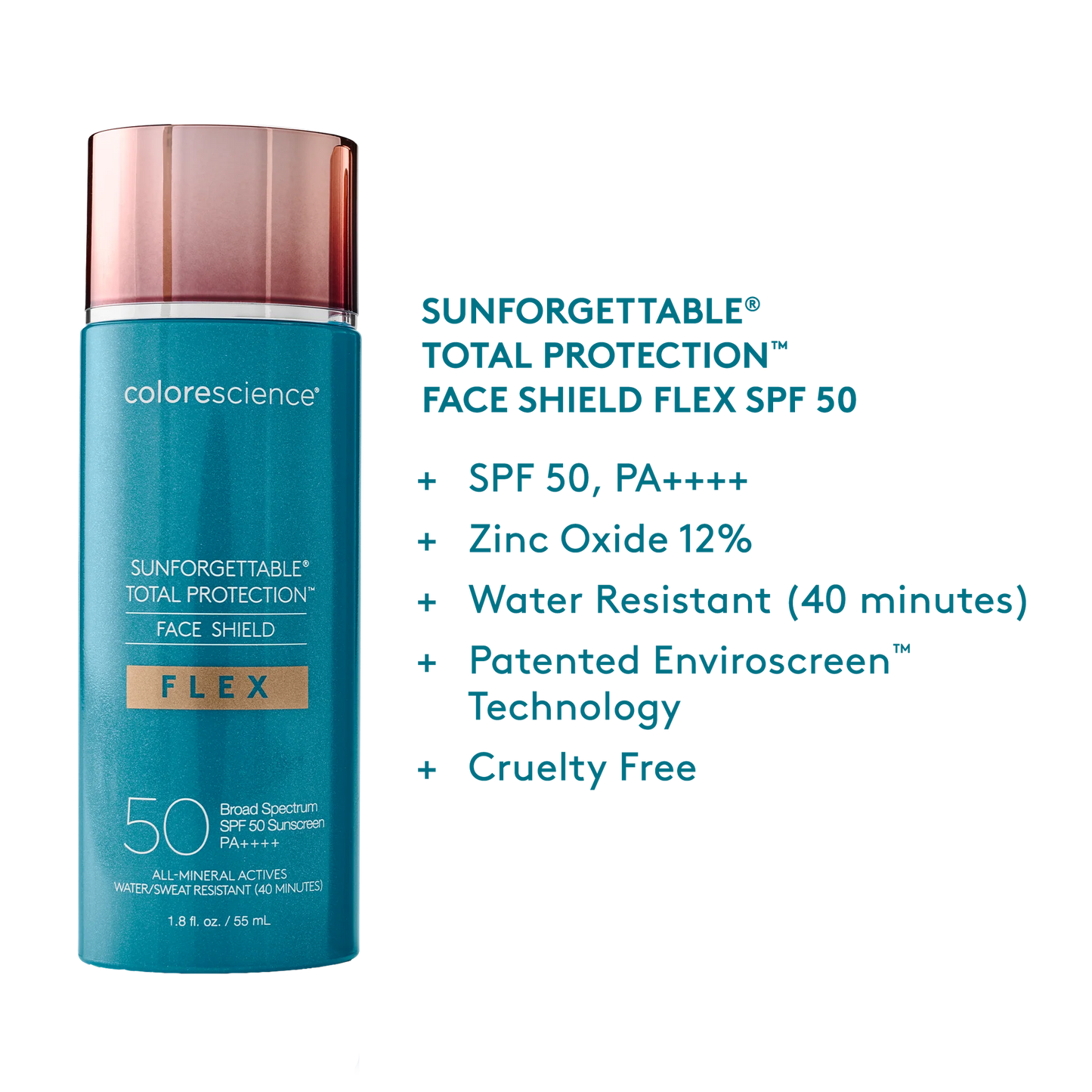 Colorescience | Sunforgettable® Total Protection® Face Shield Flex SPF 50