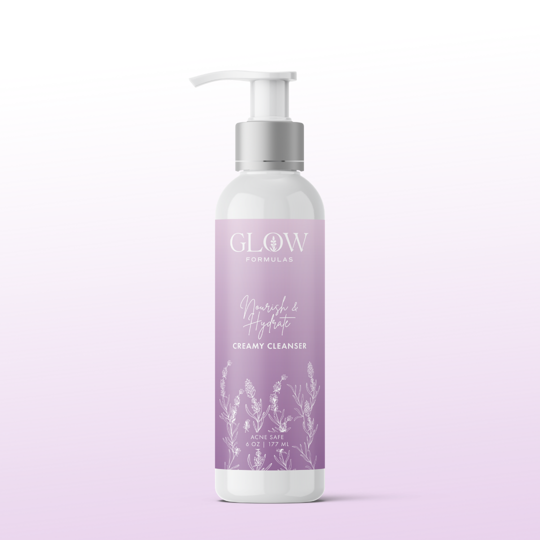 Glow Formulas | Nourish & Hydrate Creamy Cleanser (6oz)