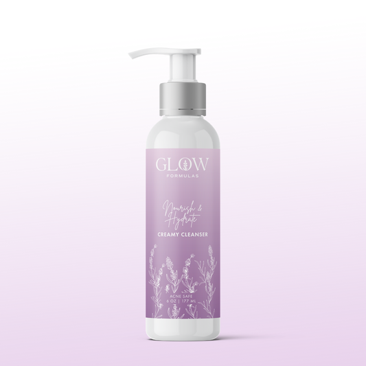 Glow Formulas | Nourish & Hydrate Creamy Cleanser (6oz)