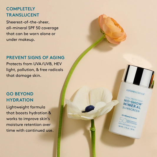 Colorescience | Total Protection® No-Show™ Mineral Sunscreen SPF 50