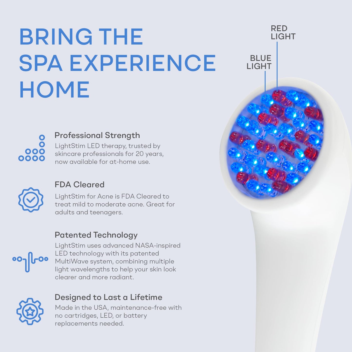 LightStim LED Therapy Wand for Acne